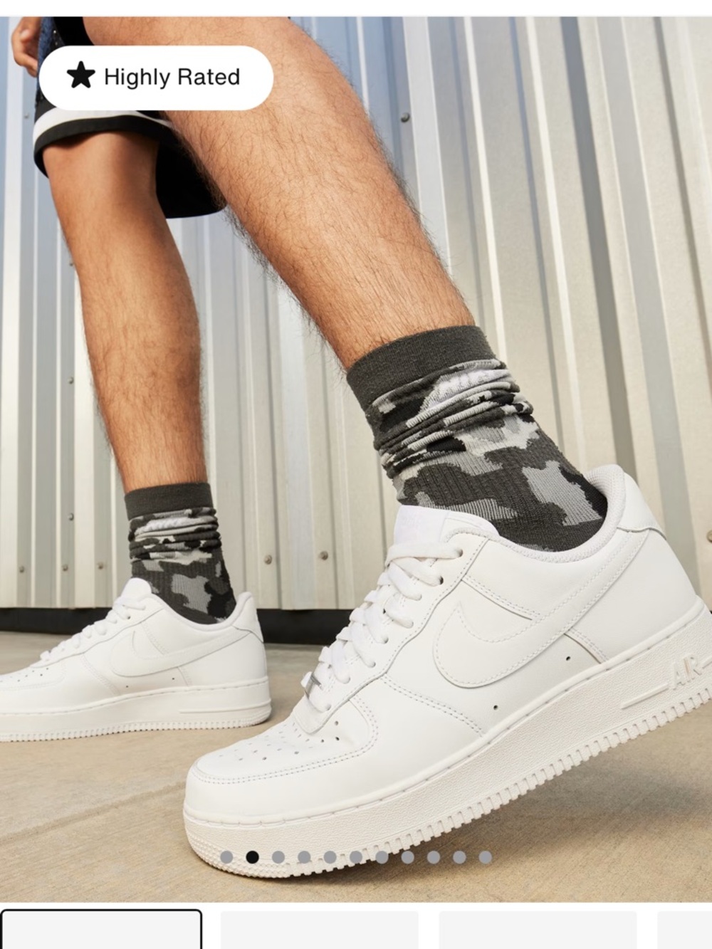 Nike Men's White Low-Top Sneakers - Classic Leather